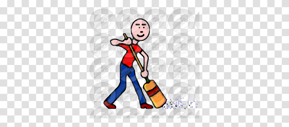 Sweep Picture For Classroom Therapy Use, Cleaning, Advertisement, Juggling, Poster Transparent Png
