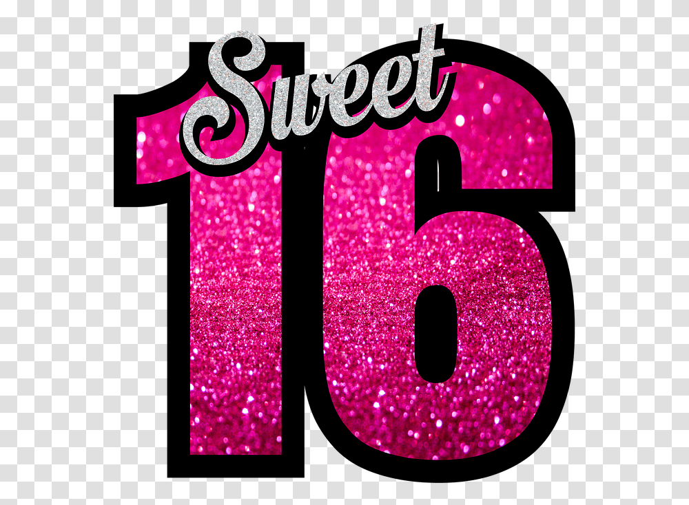 Sweet 16 Sweet, Number, Alphabet Transparent Png