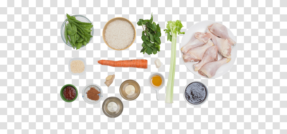 Sweet Amp Sour Bbq Drumsticks With Snow Pea Carrot Amp Chicken Meat, Plant, Food, Vegetable, Meal Transparent Png