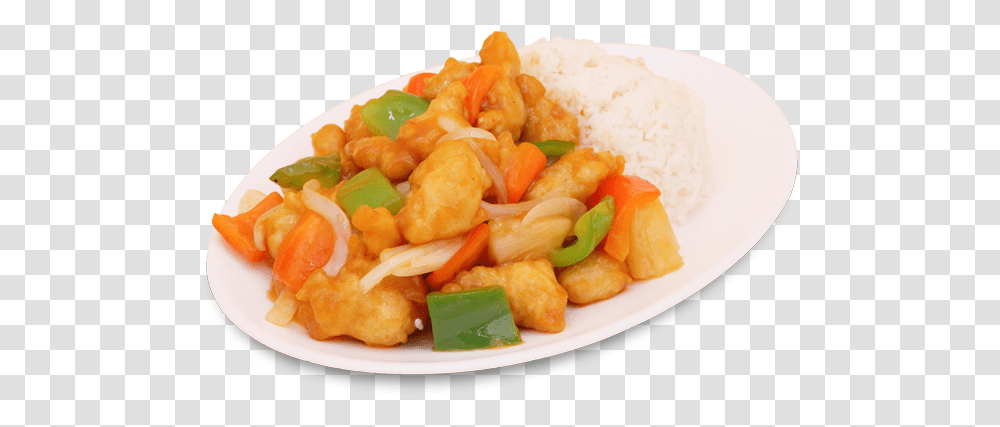 Sweet Amp Sour Chicken, Dish, Meal, Food, Plant Transparent Png