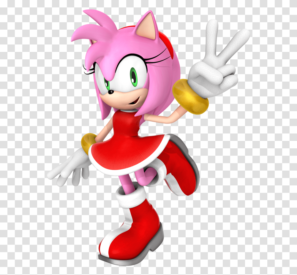 Sweet Amy Rose Render 2016 By Nibroc Rock Amy Rose Render, Toy, Performer, Clown, Elf Transparent Png