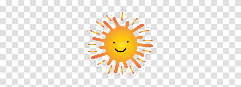 Sweet And Happy Sun Sticker, Outdoors, Nature, Animal Transparent Png