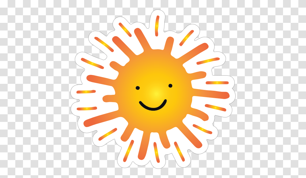 Sweet And Happy Sun Sticker Smiley, Nature, Outdoors, Animal, Poultry Transparent Png
