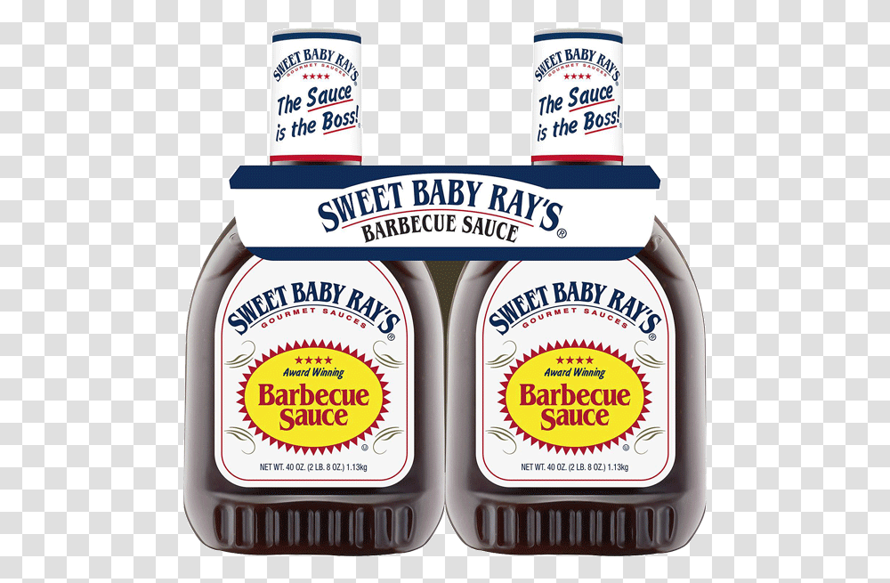 Sweet Baby Ray's Barbecue Sauce, Label, Food, Ketchup Transparent Png