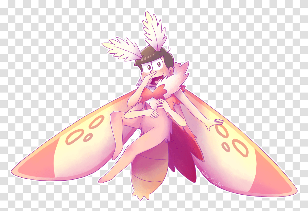 Sweet Beans Mildfree S3 Spoiler On Twitter Moth Fictional Character, Art, Clothing, Apparel, Manga Transparent Png