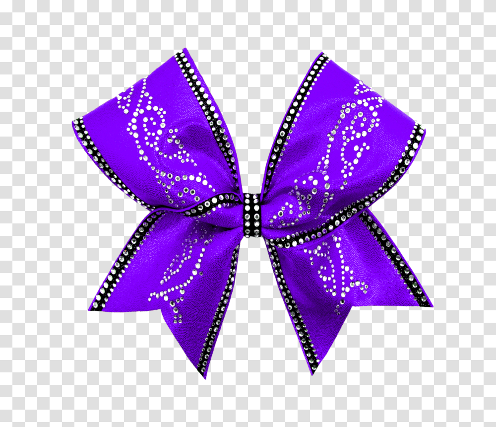 Sweet Caroline Rhinestone And Glitter Bow Fierce Bows, Purple, Pattern, Ornament, Hair Slide Transparent Png