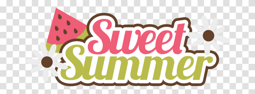 Sweet Clipart Summer, Word, Label, Plant Transparent Png