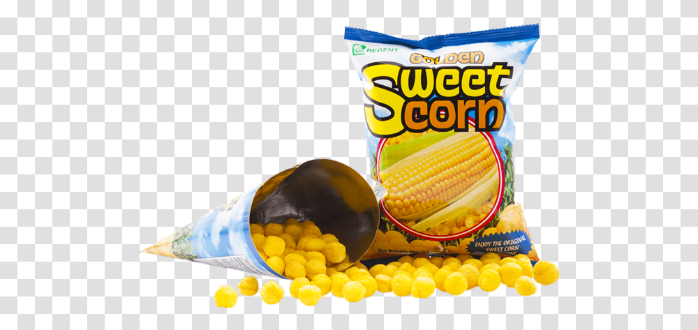 Sweet Corn Balls Chips, Plant, Vegetable, Food, Snack Transparent Png