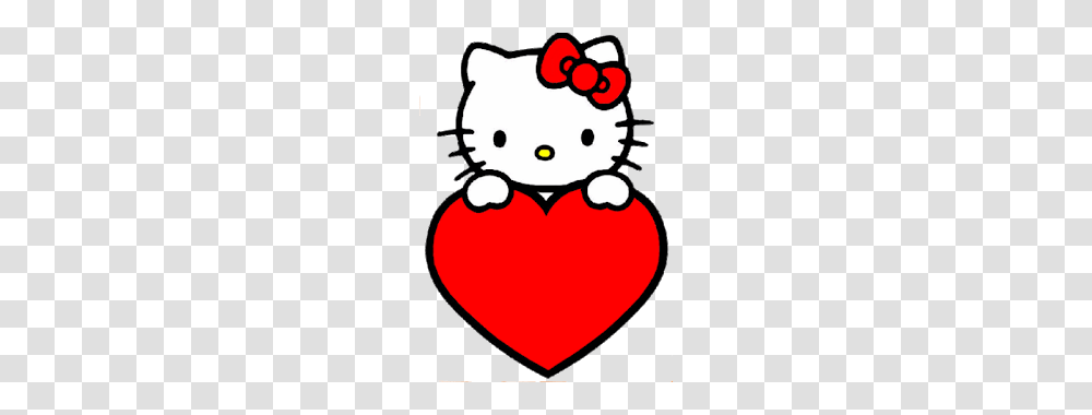 Sweet Hello Kitty Clip Art Oh My Fiesta In English, Heart, Cupid Transparent Png