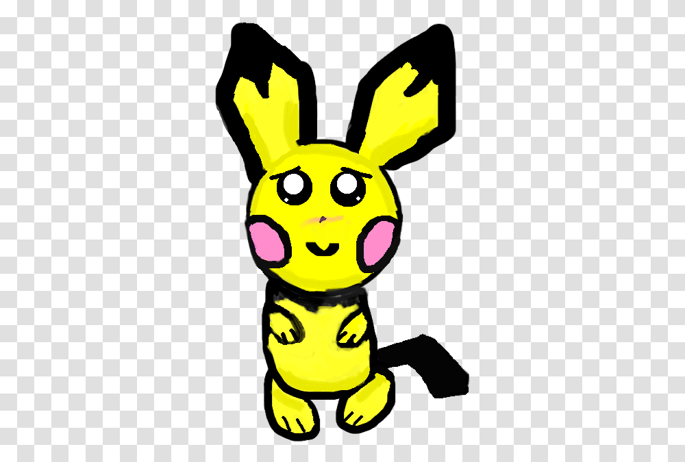 Sweet Lil Pichu Cartoon, Person, Human, Graphics, Face Transparent Png