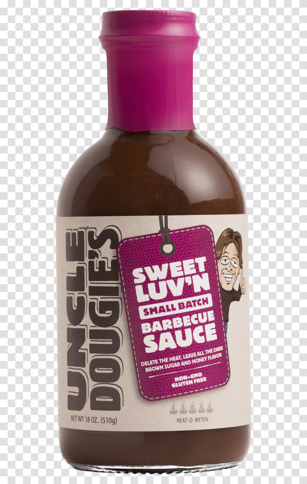 Sweet Luv N Small Batch Barbecue Sauce Glass Bottle, Beer, Alcohol, Beverage, Drink Transparent Png