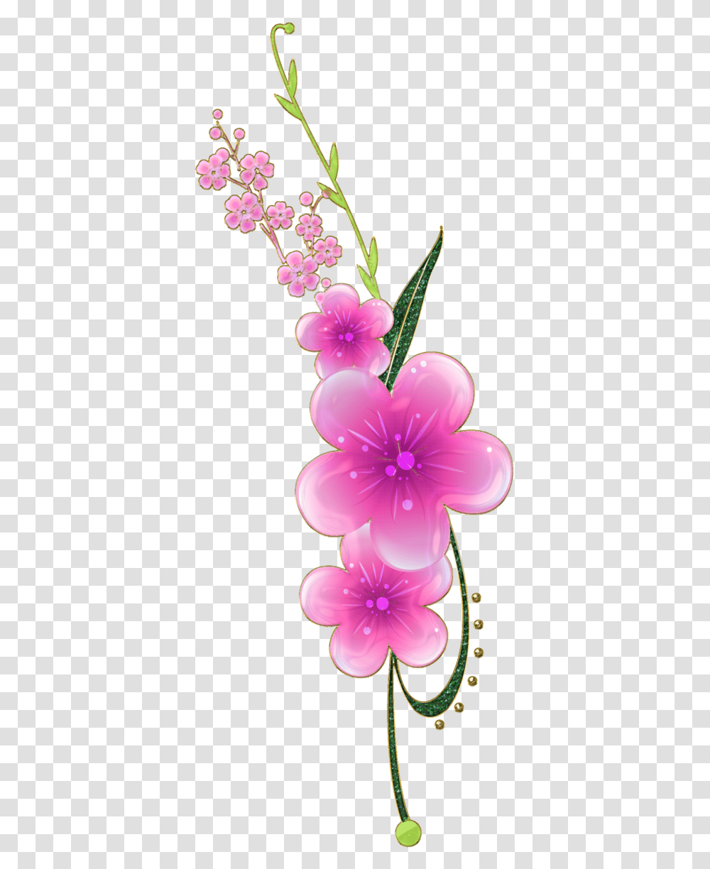 Sweet Pink Flowers Flor De Melissa Desenho, Plant, Petal, Purple, Anther Transparent Png