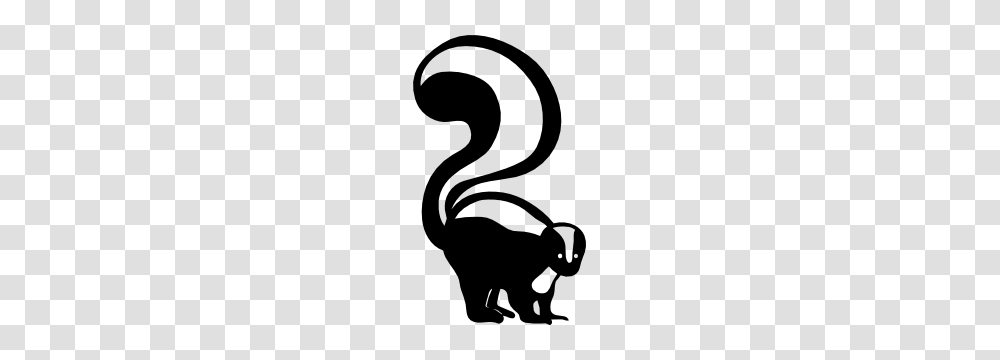 Sweet Skunk Sticker, Number, Stencil Transparent Png