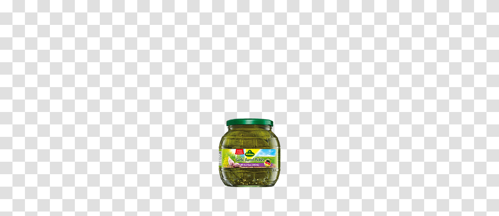 Sweet Sour Pickled Gherkins Made With Love, Relish, Food, Jar Transparent Png