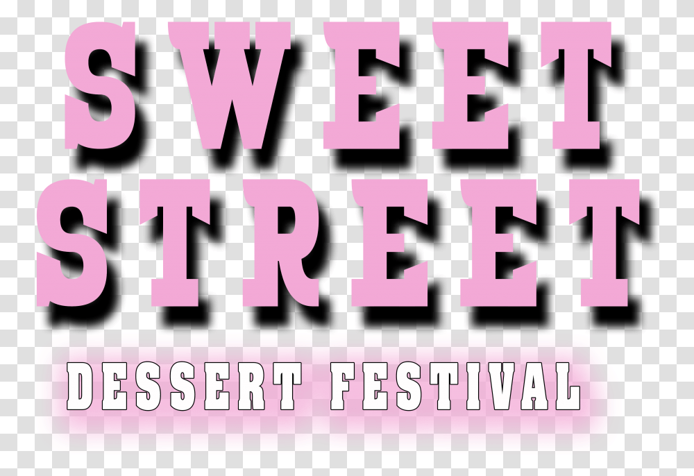 Sweet Street Logo Carmine, Alphabet, Word, Number Transparent Png