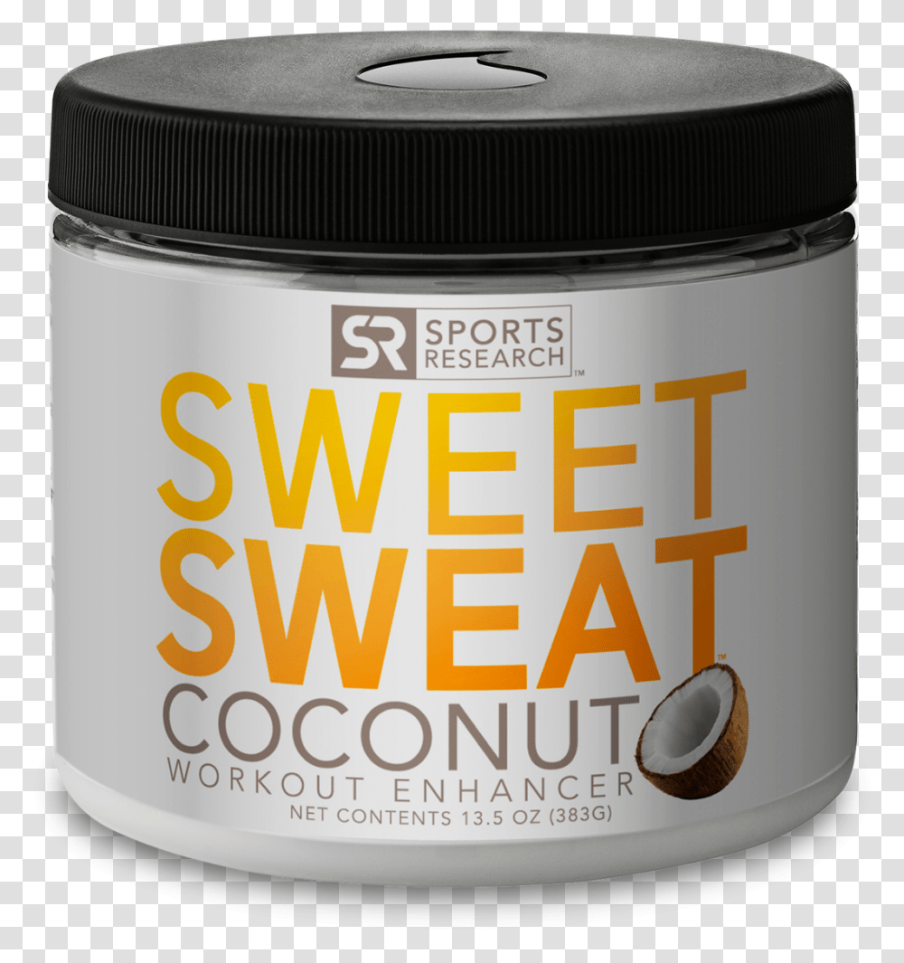 Sweet Sweat Coconut Jar Box, Bottle, Cosmetics, Label Transparent Png
