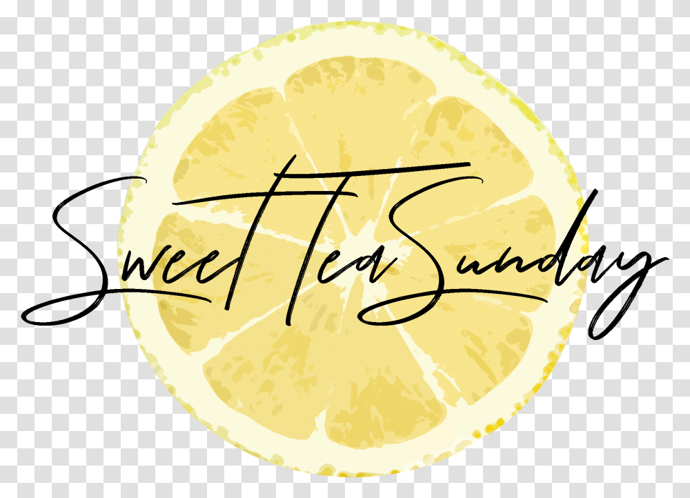 Sweet Tea Sunday Download Circle, Citrus Fruit, Plant, Food, Grapefruit Transparent Png