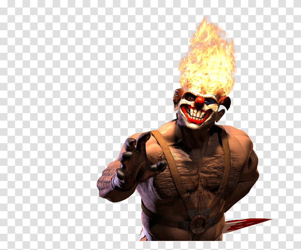 Sweet Tooth Twisted Metal Black, Costume, Person, Skin Transparent Png