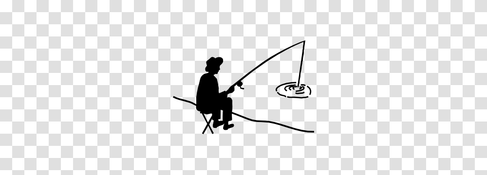 Sweet Trout Fishing Sticker, Bow, Person, Human, Silhouette Transparent Png