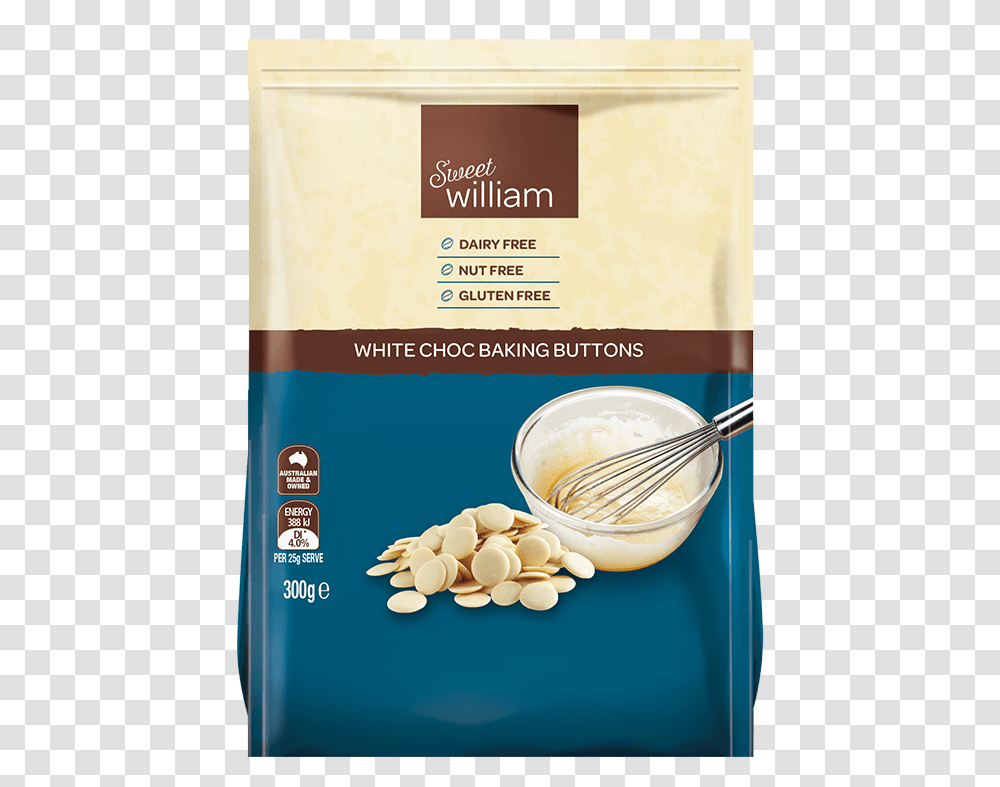 Sweet William White Choc Baking Buttons, Poster, Advertisement, Plant, Flyer Transparent Png