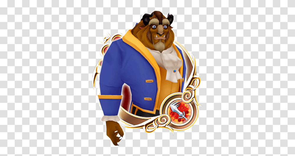 Sweetheart Beast Khux Wiki Kingdom Hearts Beast, Person, Clothing, People, Crowd Transparent Png