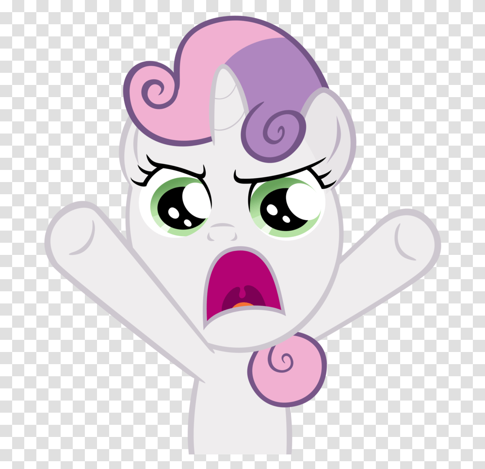 Sweetie Belle Oh Come On Meme, Doodle, Drawing Transparent Png