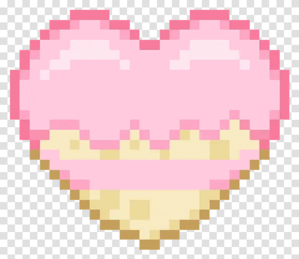 Sweets Candy Cookie Pink Cute Kawaii Pink Kawaii Heart, Food, Confectionery, Cream, Dessert Transparent Png