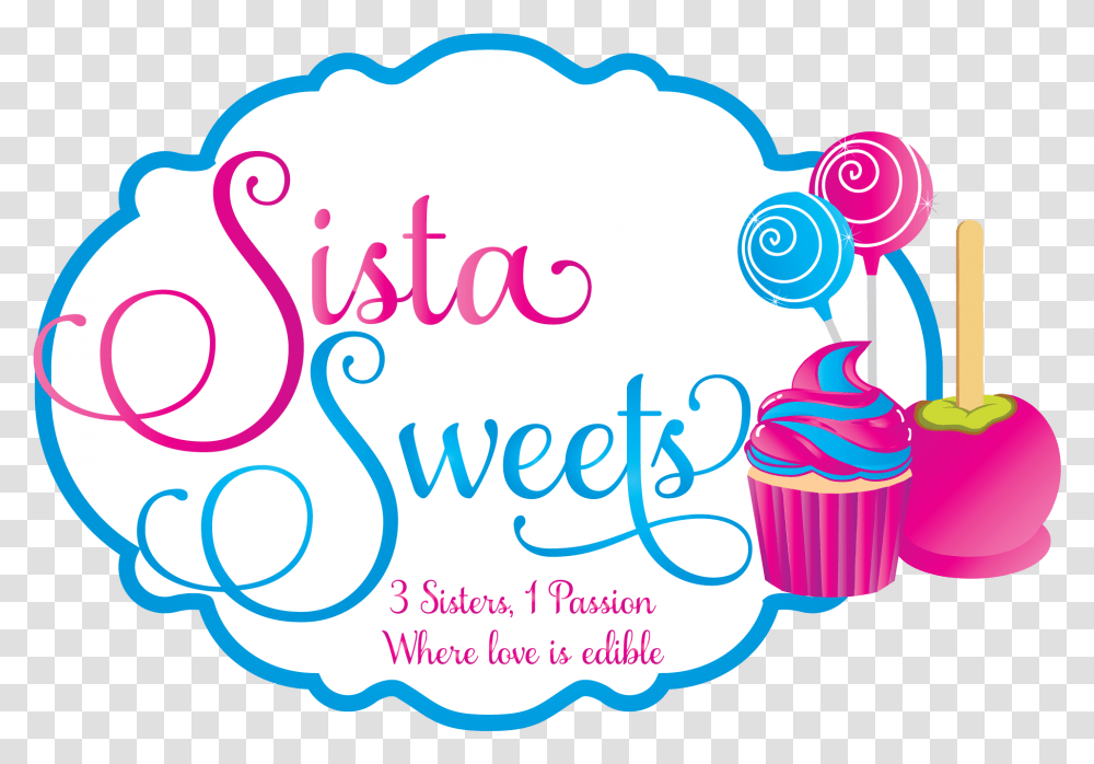 Sweets Clipart Sweet Treat Candy Apple Clipart Sweet Treats Logo, Icing, Cream, Cake, Dessert Transparent Png