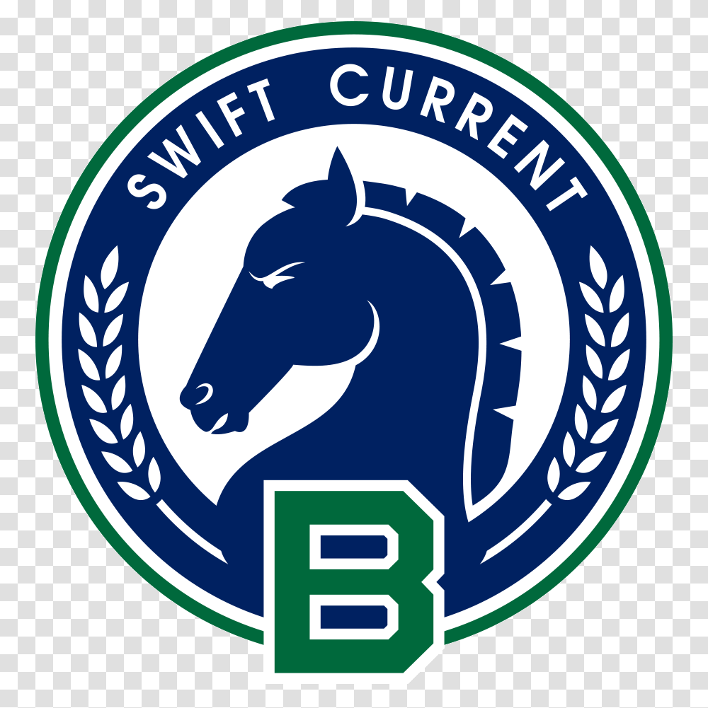 Swift Current Broncos Logo, Label, Trademark Transparent Png