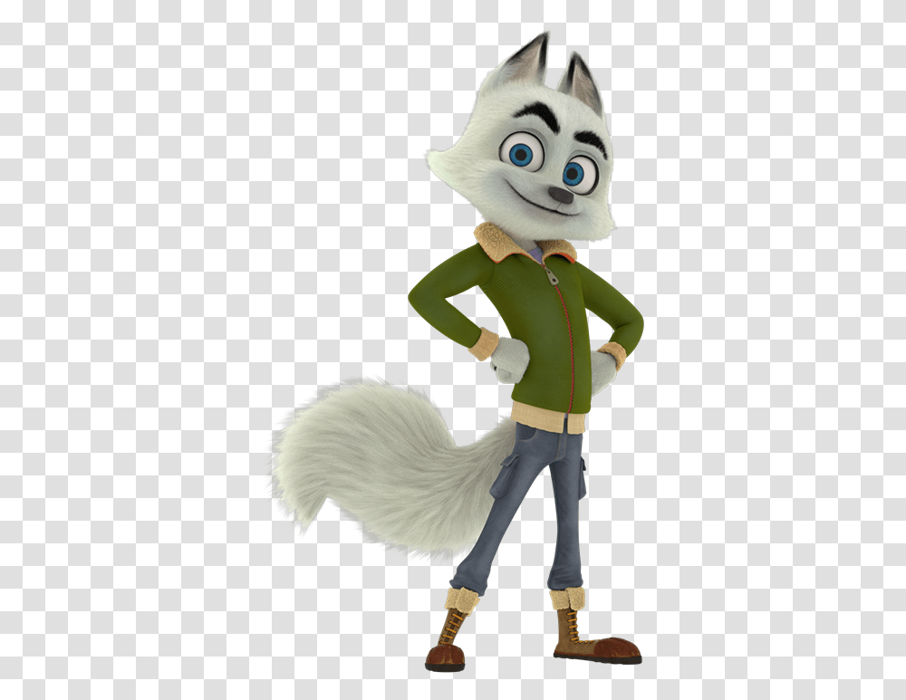 Swifty The Arctic Fox, Toy, Doll, Figurine Transparent Png