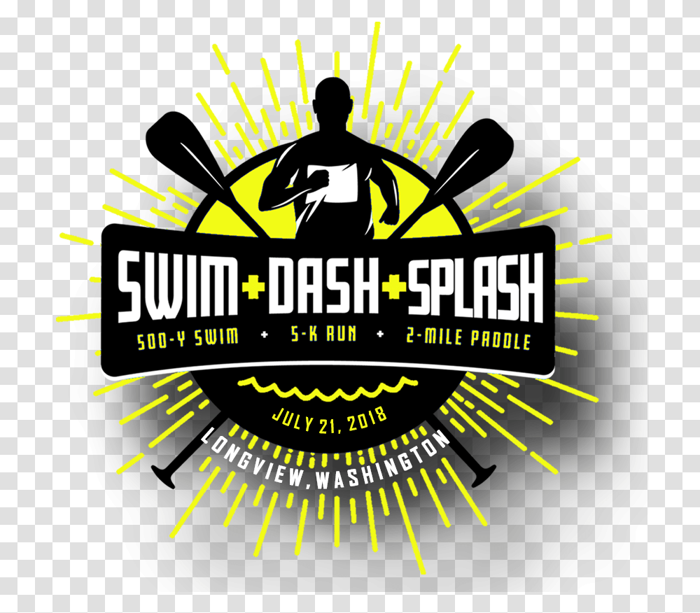 Swim Dash Splash Logo 2018 Ymca Of Southwest Washington For Baseball, Poster, Advertisement, Flyer, Paper Transparent Png