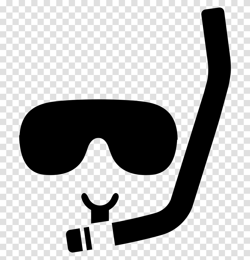Swim Goggles Clipart Black And White Iconos De Nadar, Stencil, Face, Accessories, Accessory Transparent Png