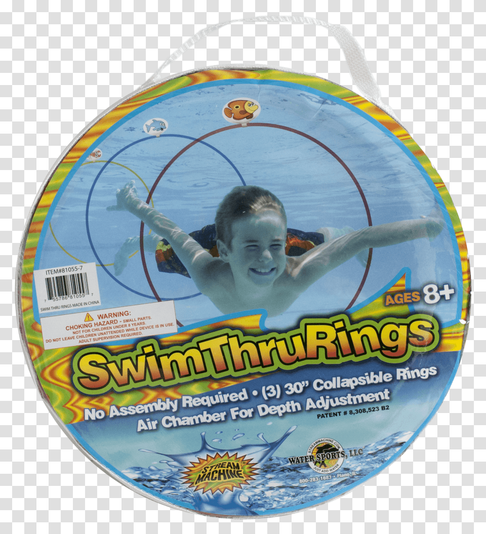 Swim Thru Rings Walmartcom Swim Through Rings, Person, Human, Disk, Dvd Transparent Png