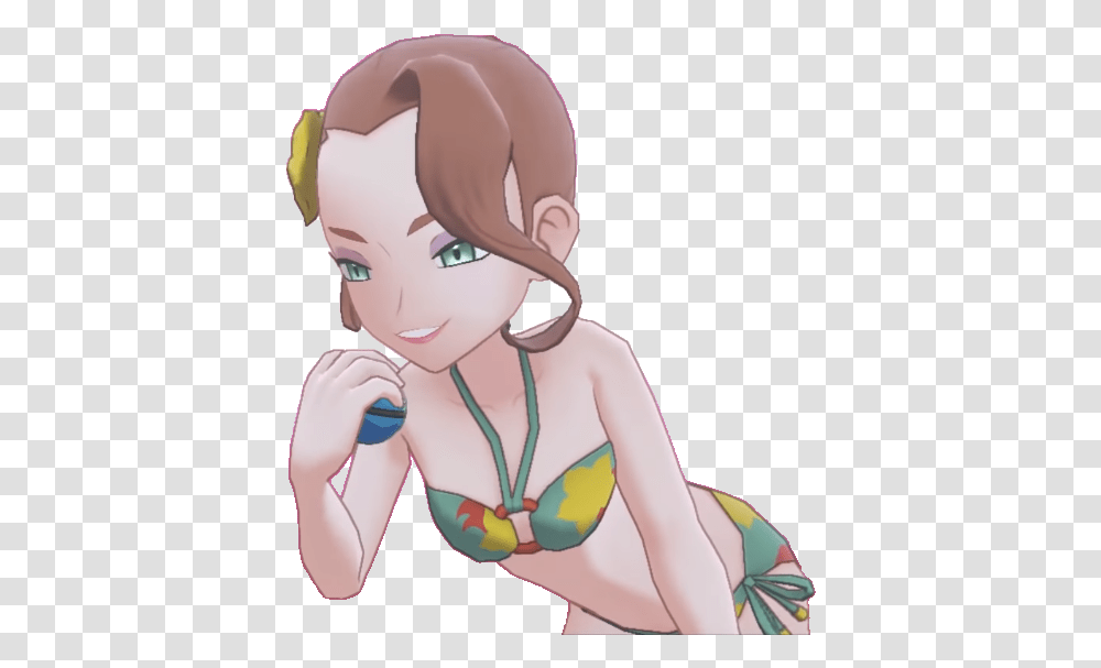 Swimmer Pokemon Sword And Shield Swimmer, Person, Human, Art Transparent Png