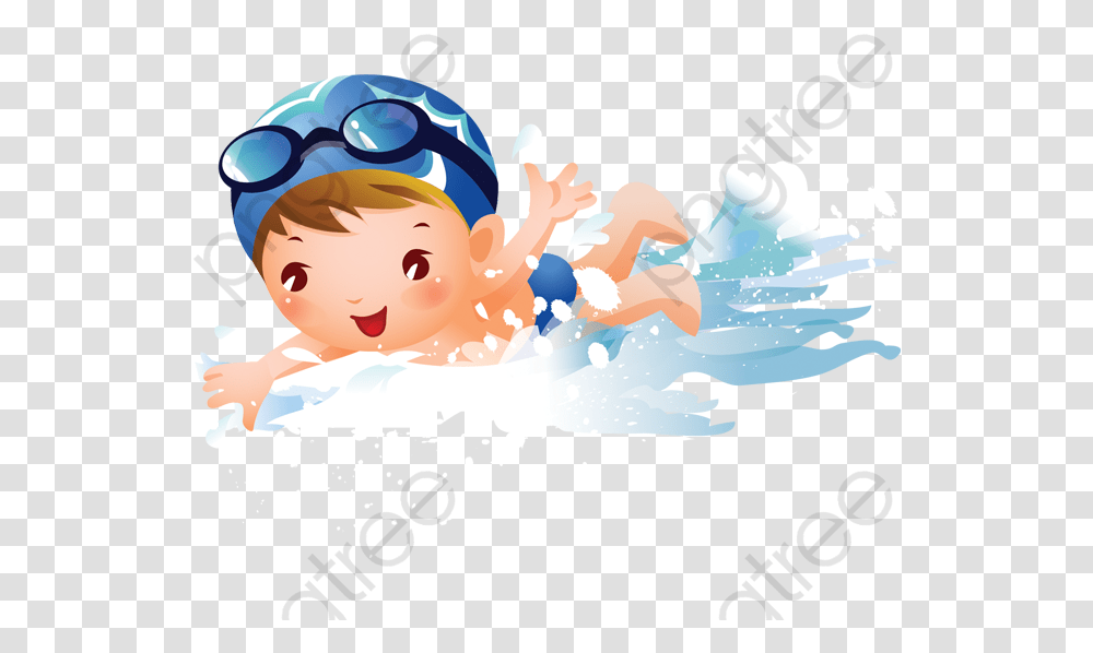 Swimming Child Little Boy Kids Swimmer Clipart, Sport, Water, Outdoors, Nature Transparent Png