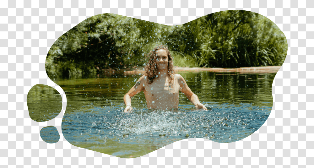 Swimming Girl, Water, Person, Nature, Outdoors Transparent Png