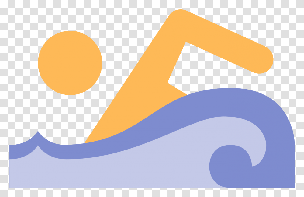 Swimming Icon Swimming Player Icon, Moon Transparent Png