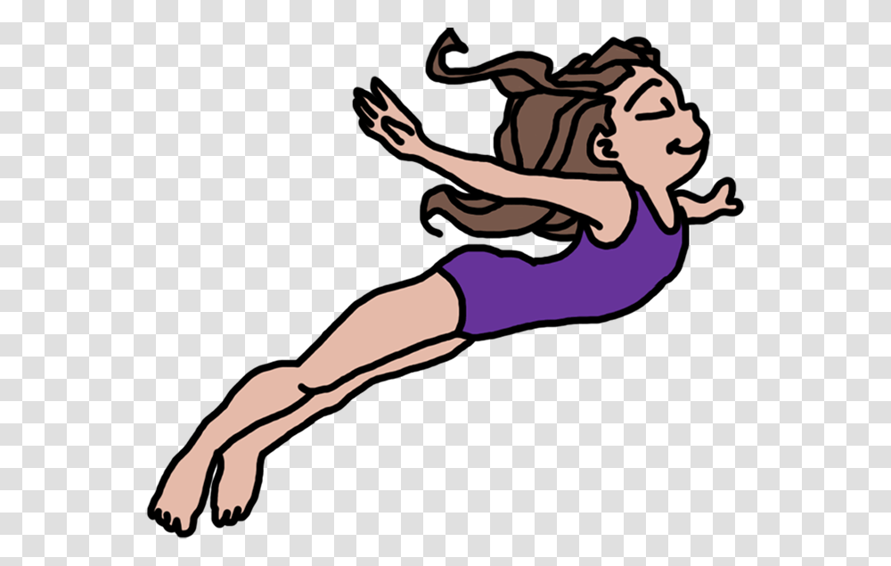 Swimming In Money Clipart Jumping In Pool Clipart, Person, Human, Dance, Dance Pose Transparent Png