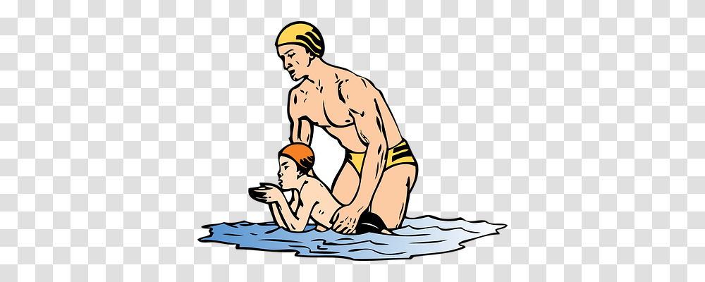 Swimming Lessons Holiday, Person, Human, Kneeling Transparent Png