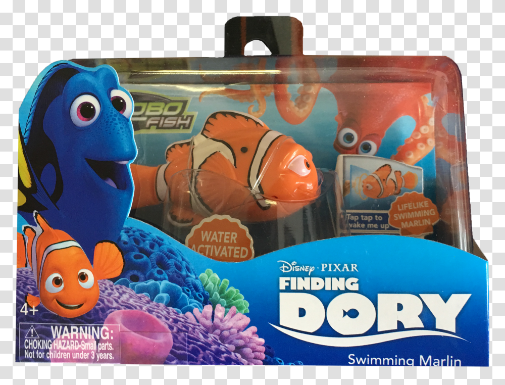Swimming Marlin Robo Fish Finding Dory Swimming Nemo Transparent Png