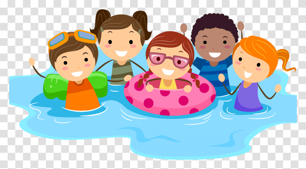 Swimming Pool Child Clip Art Kids Swimming Clipart, Water, Food, Sweets, Confectionery Transparent Png