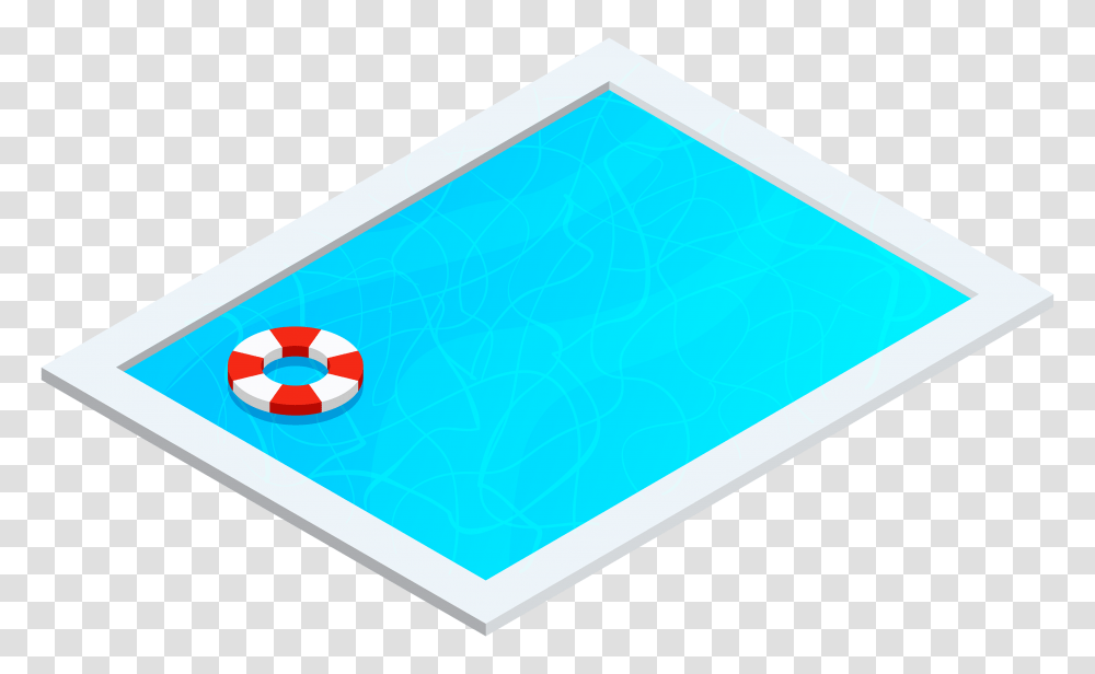 Swimming Pool Clipart, Label, Rug Transparent Png