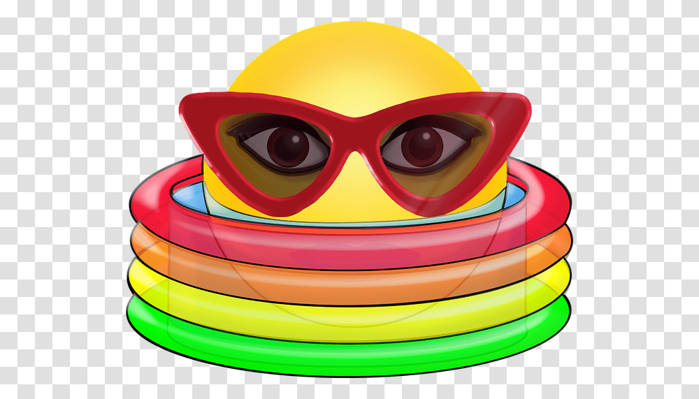 Swimming Pool Emoticon, Helmet, Apparel, Bowl Transparent Png