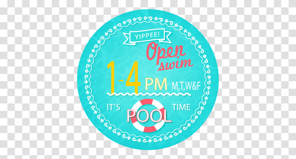 Swimming Pool Party Waiver, Label, Word, Disk Transparent Png