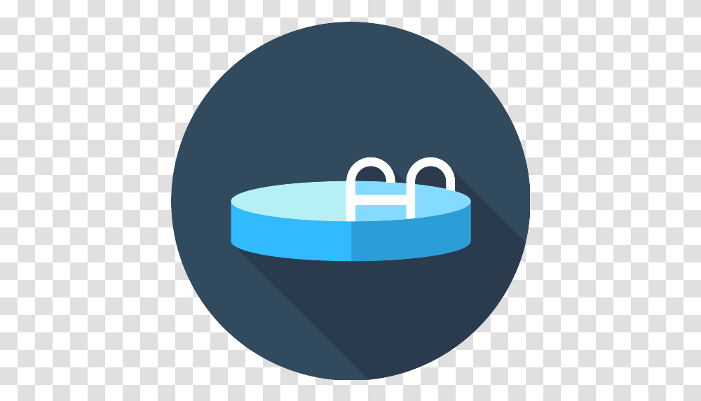 Swimming Pool Swim Icon Circle, Security, Lighting, Lock, Silhouette Transparent Png
