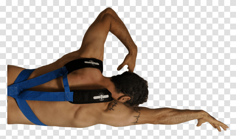 Swimming Power Harness Drive With The Shoulders Swimming Power Tower Harness, Skin, Person, Back Transparent Png