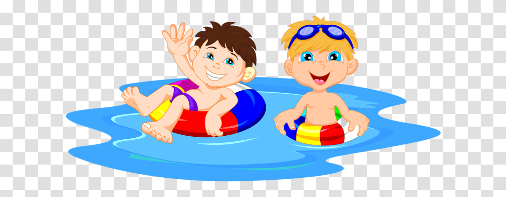 Swimming Sport Images Free Download Kids Swimming Cartoon, Water, Person, Doll, Toy Transparent Png