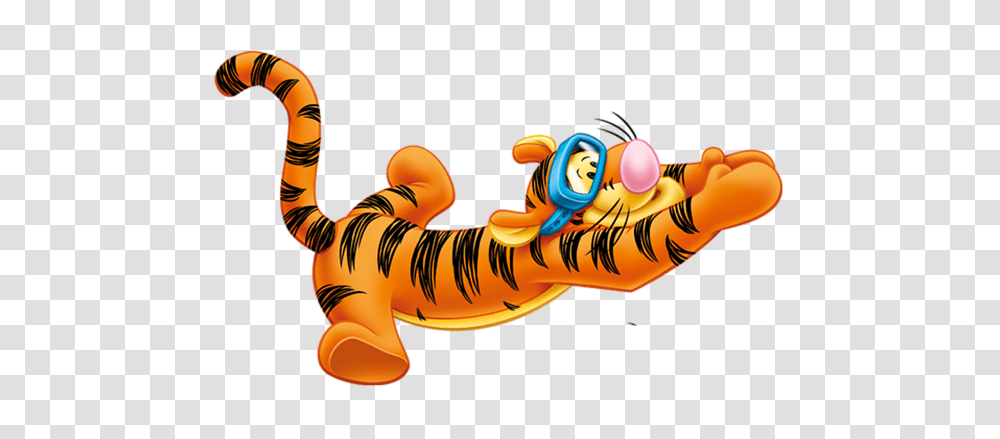 Swimming Tigger Winnie The Pooh Gallery, Animal, Sea Life, Toy, Person Transparent Png