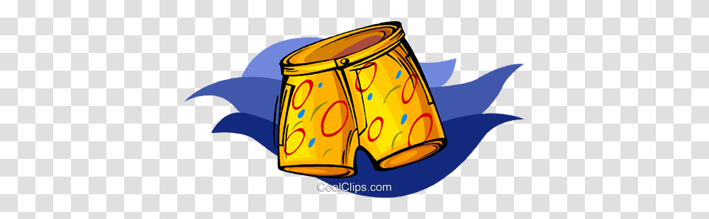 Swimming Trunks Royalty Free Vector Clip Art Illustration, Drum, Percussion, Musical Instrument, Lamp Transparent Png