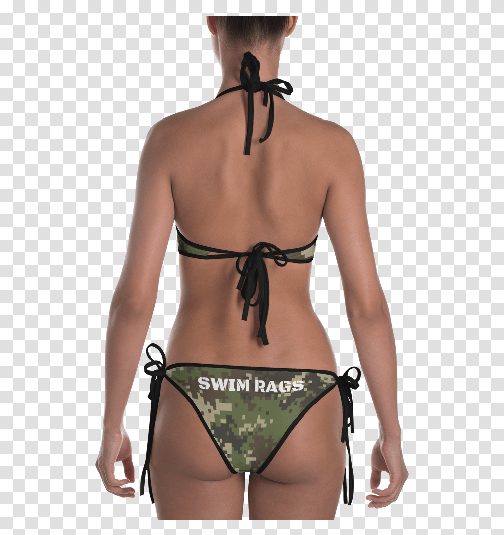 Swimsuit Model Two Piece Bathing Suits Backs, Apparel, Lingerie, Underwear Transparent Png